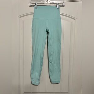 Lululemon Align High-Rise Crop 23" in Ideal Mint
